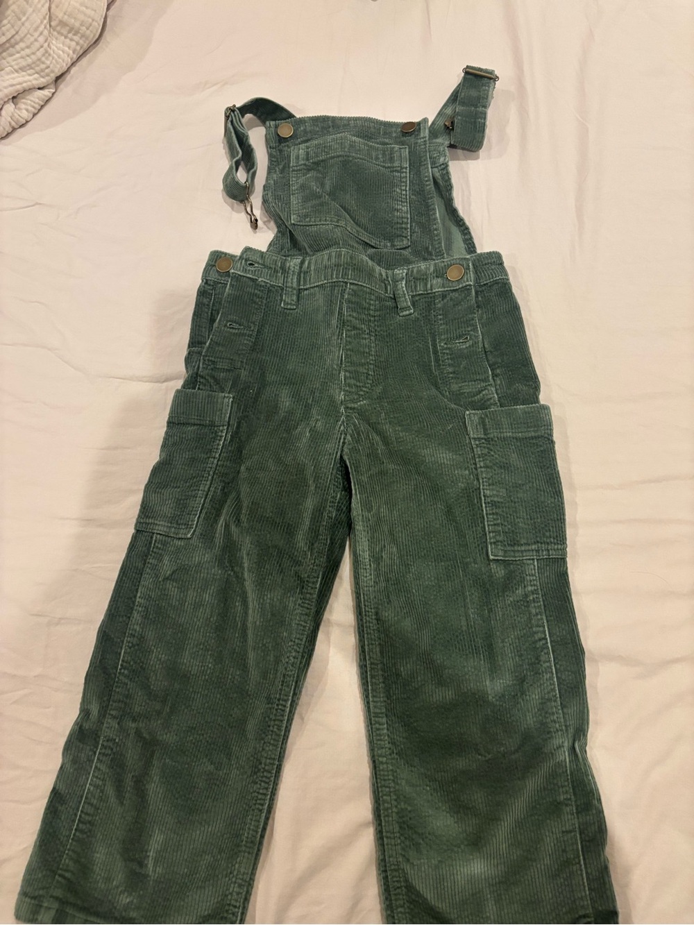 Crewcuts Corduroy Overalls in Dark Green